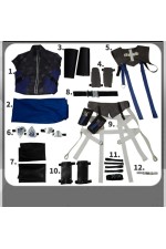 2XXT Cosplay Arknights Lessing Cosplay Costume